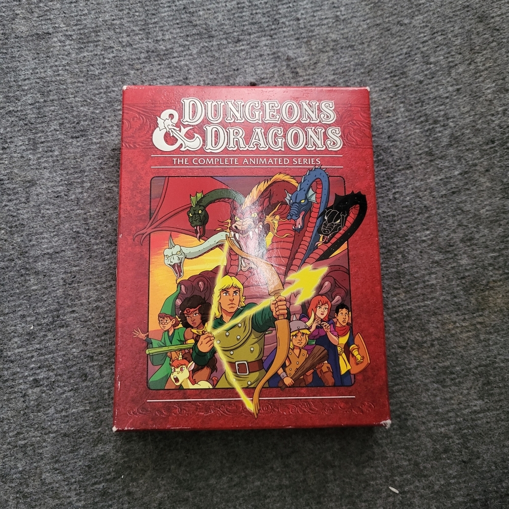 Dungeons & Dragons Animated Series Complete DVD Set - Red
